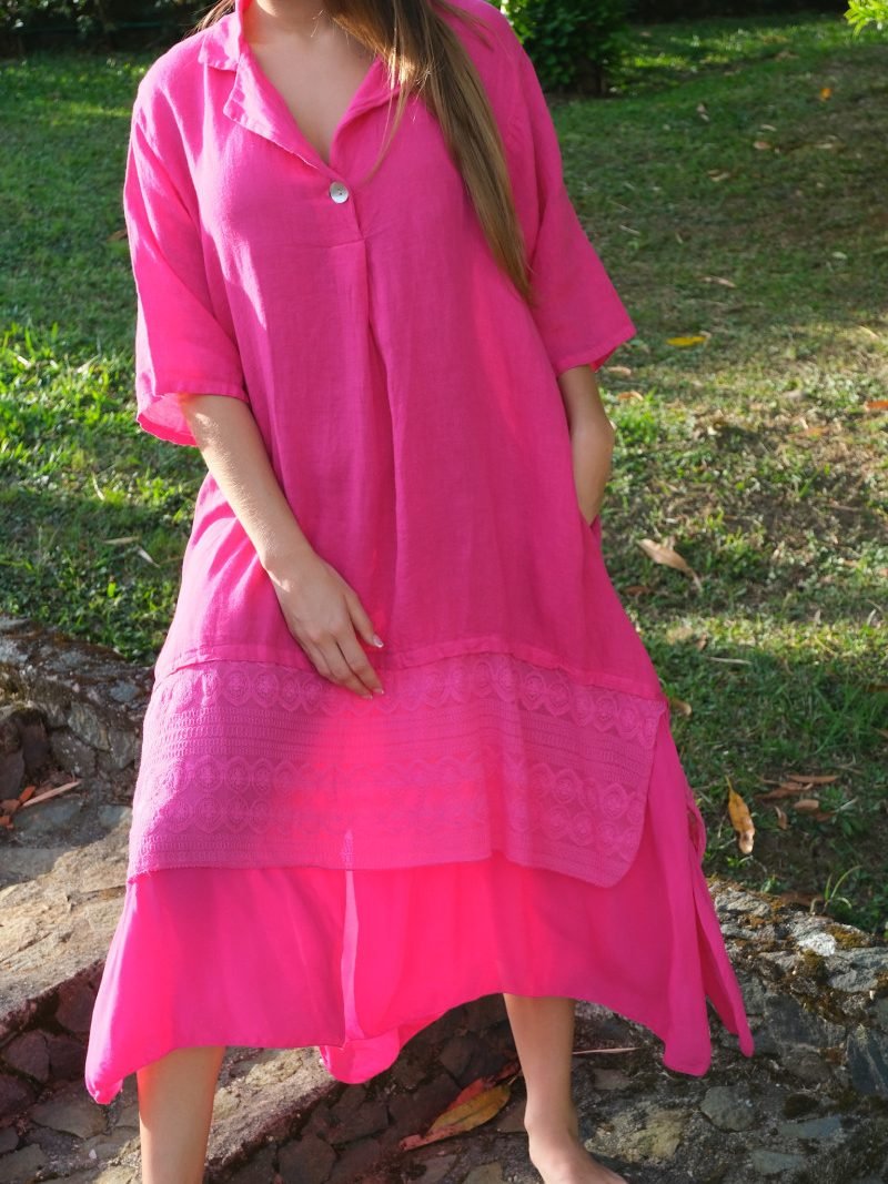 Vestido Italy Lino HF8920