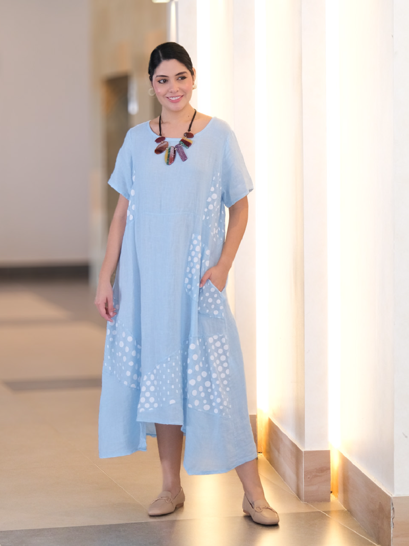 Vestido Lino 2166