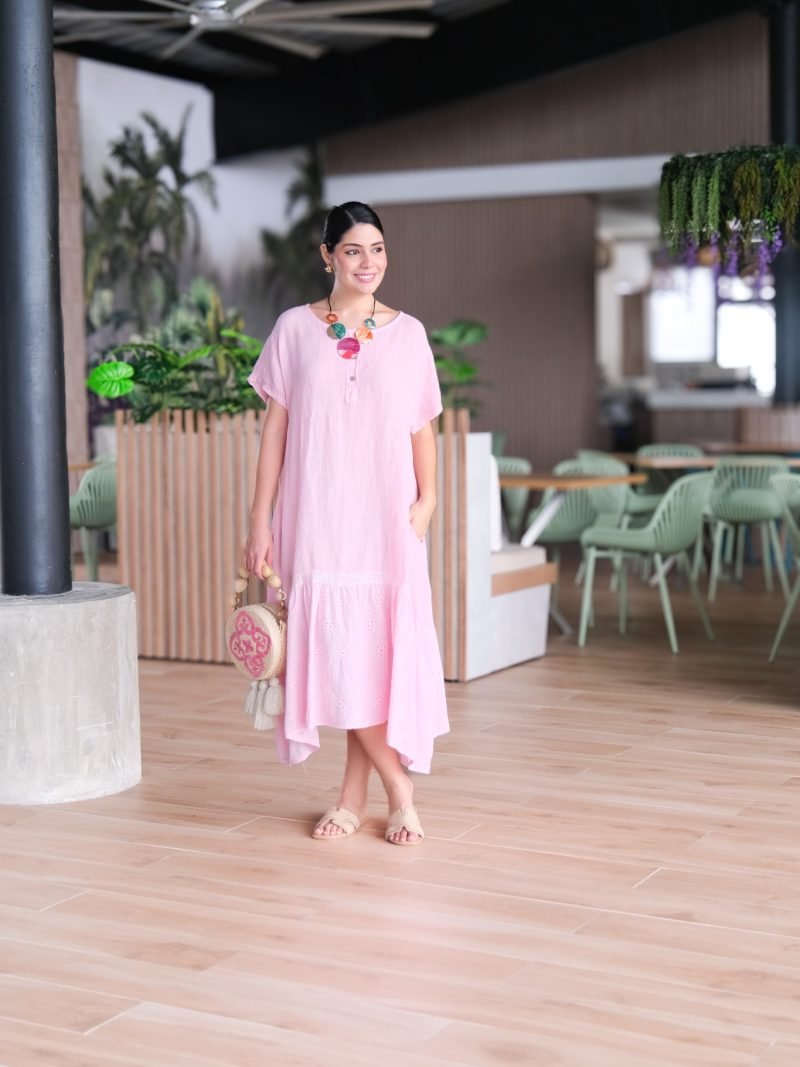 Vestido Lino 3540