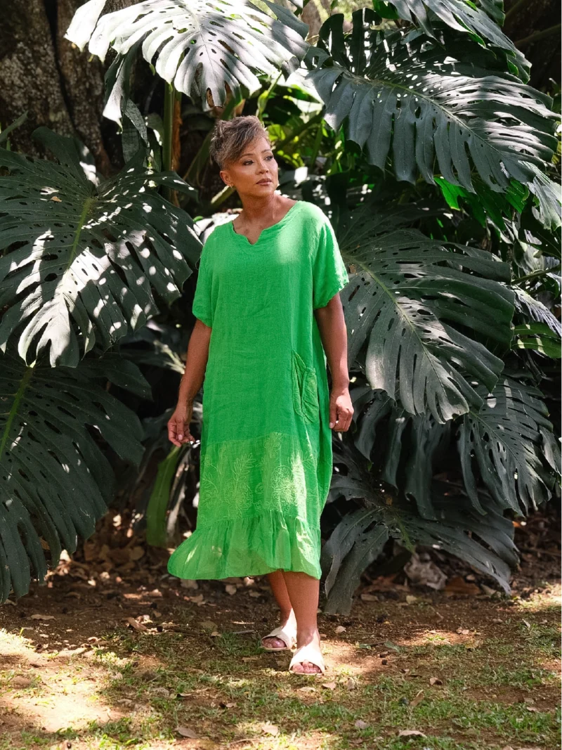 Vestido lino Ref: 2646
