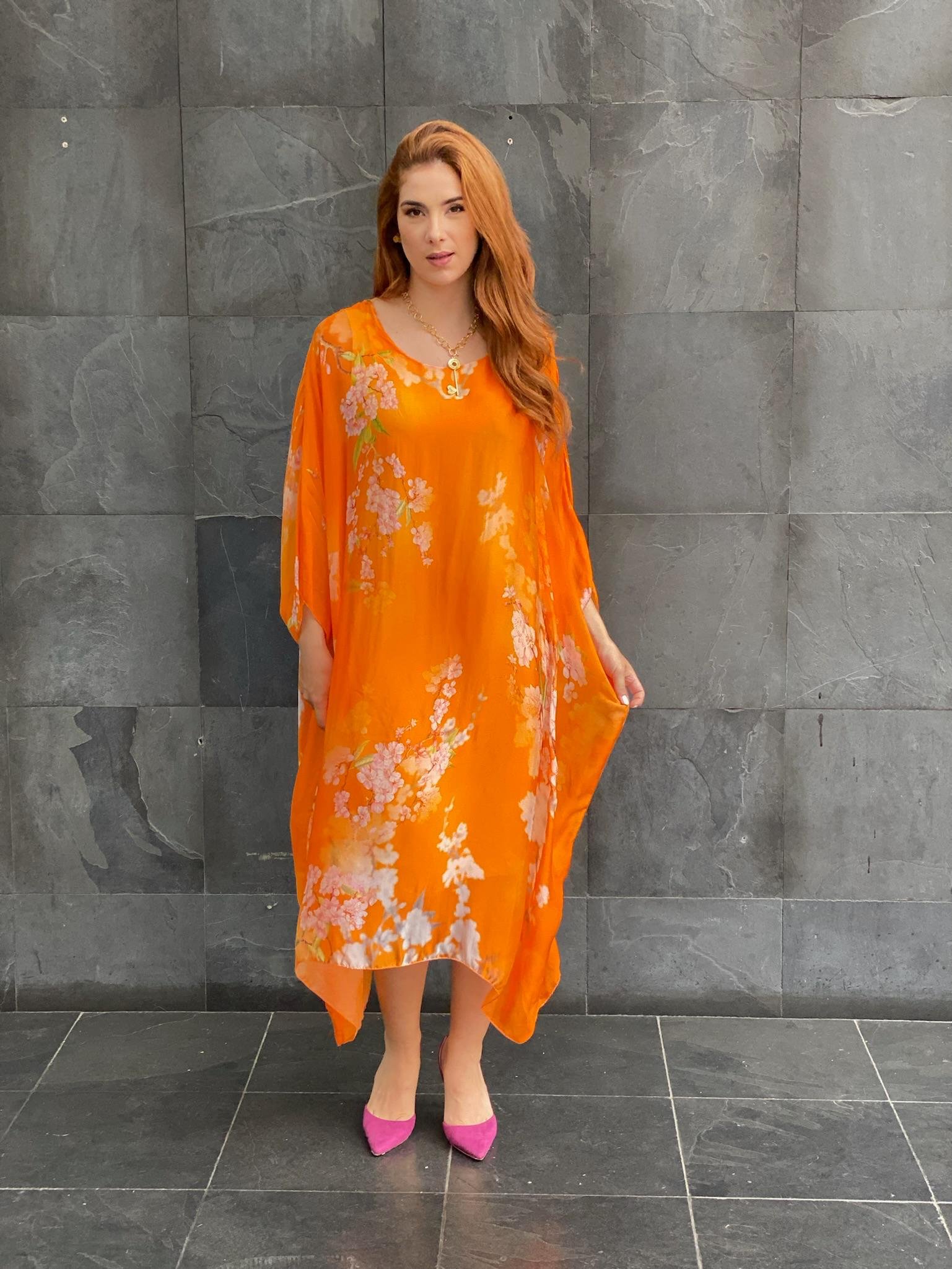 Vestido Seda 8571